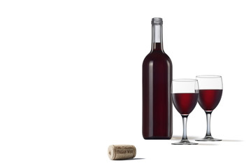 Vino rosso italiano