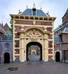 Foto auf Leinwand Poort Binnenhof © EZeemering