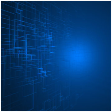 Background blue abstract