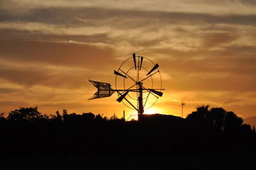 Windrad auf Mallorca