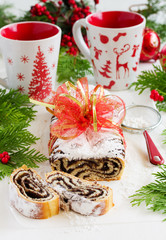 Polish Poppy Stollen, Christmas.