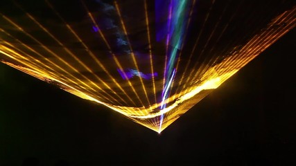 laser show - Powered by Adobe