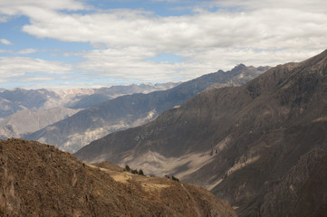 Paisaje del cañón del Colca