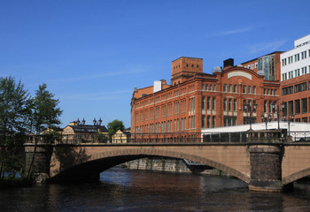 Fototapeta premium Sweden Landscape summer