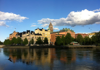 Fototapeta na wymiar Sweden Landscape summer