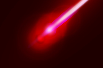 Fototapeta na wymiar abstract red background light red comet vector art illustration