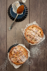 crostatine alla marmellata di zucca