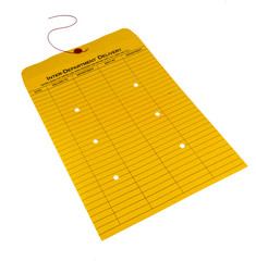 Inter-office Envelope Isolated