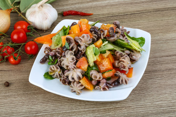 Octopus salad