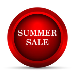 Summer sale icon