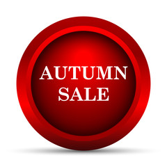 Autumn sale icon