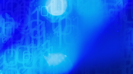 New technology abstract blue background concept