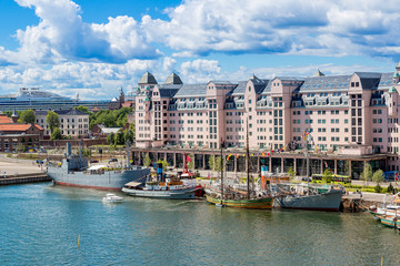 Oslo skyline and harbor. Norway