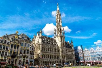 Photo sur Plexiglas Bruxelles The Grand Place in Brussels