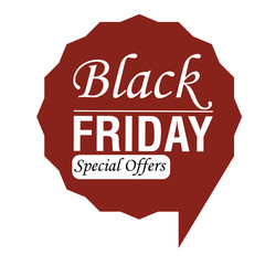 Black friday labels