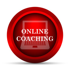 Online coaching icon