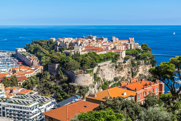 Naklejka na ściany i meble prince's palace in Monte Carlo, Monaco