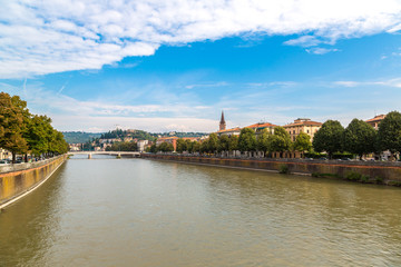 Fototapeta na wymiar Cityscape of Verona, Italy