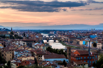 The Ponte Vecchio in Florence