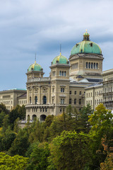 Obraz premium Federal palace of Switzerland in Bern