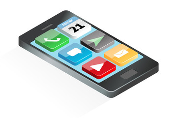 Mobile Apps on Smartphone