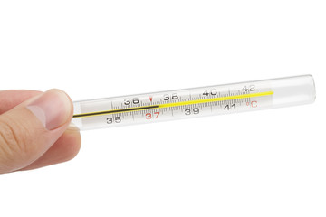 Thermometer isolated