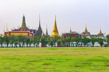 Wat Phra Kaew, Temple of the Emerald Buddha Bangkok, Asia Thaila