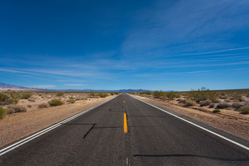 View of road during day time, California, USA