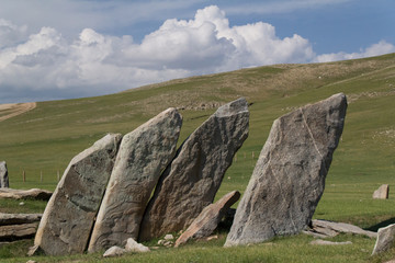 Mongolian deer stones