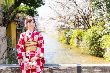 portrait of traditional japanese woman