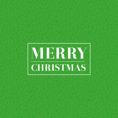 Merry Christmas vector lettering