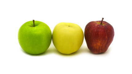 apple, isolated on white background