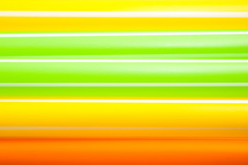 Colorful plastic straws