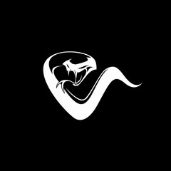 Obraz premium snake logo template
