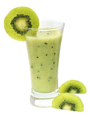 Fototapeta na wymiar Kiwi juice