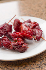 Chinese Chicken Kebabs