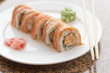 Spicy Crab Sushi Roll