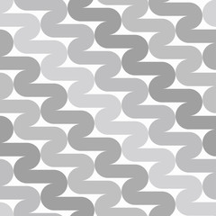 seamless pattern  wavy retro. なみなみレトロパターン