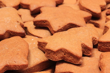 Fresh baked homemade Christmas cookies