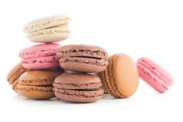 Colorful French Macarons