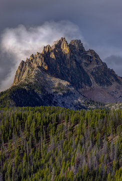 Majestic Braxon Peak in Idaho.