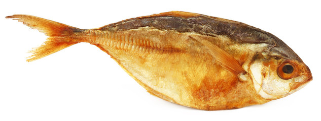 Dry scaled sardine fish
