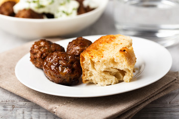 Hackbällchen - meatballs