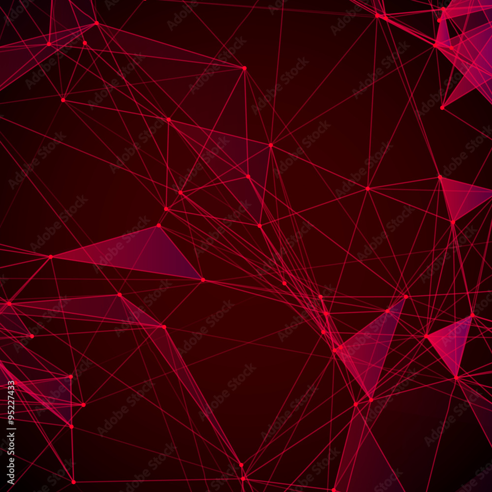 Poster abstract background with dotted grid