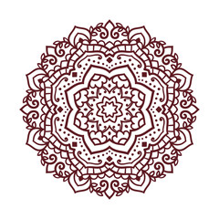 Vector mandala ornament