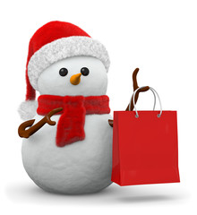 pupazzo di neve saldi di natale