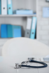 Doctor workplace in office