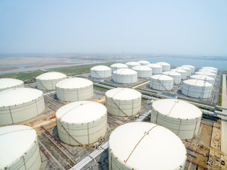 view of oil depot