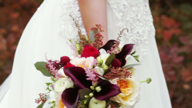Wedding bridal bouquet nature
