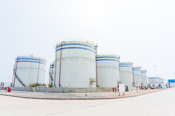 view of oil depot
